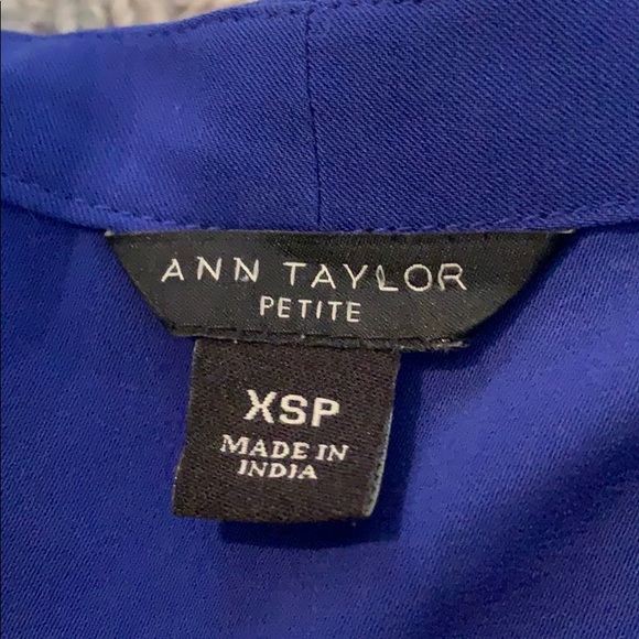 Sold Ann Taylor petite blue dress - Picture 7 of 7